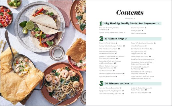 The Healthy Family Cookbook: 100 Fast and Easy Recipes for the Whole Family
