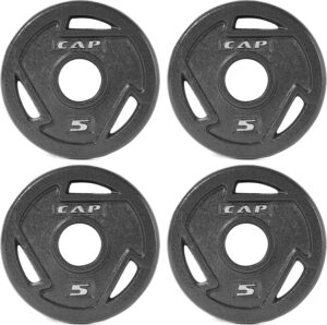 CAP Barbell 2-Inch Olympic Grip Weight Plate | Multiple Options