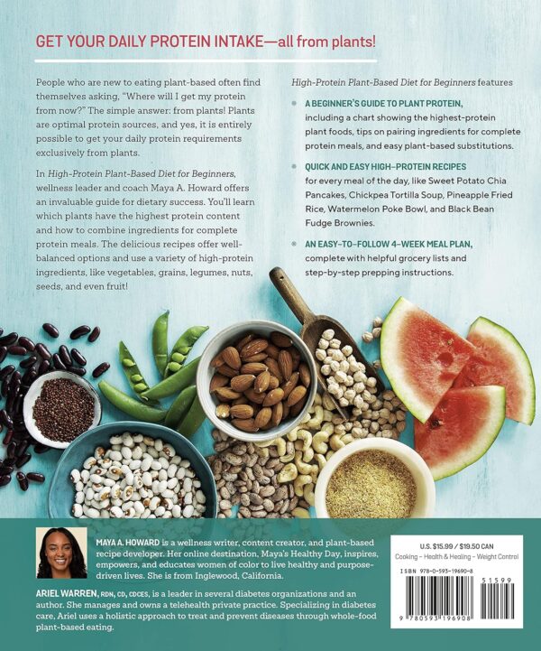 High-Protein Plant-Based Diet for Beginners: Quick and Easy Recipes for Everyday Meals