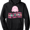 Funny Mental Health | ADHD | Neurodivergent | Serotonin Pullover Hoodie