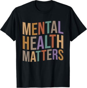Mental Health Matters Vintage Mental Awareness Month Men T-Shirt