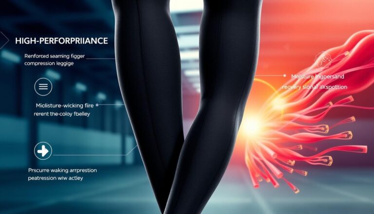 Compression leggings for muscle recovery