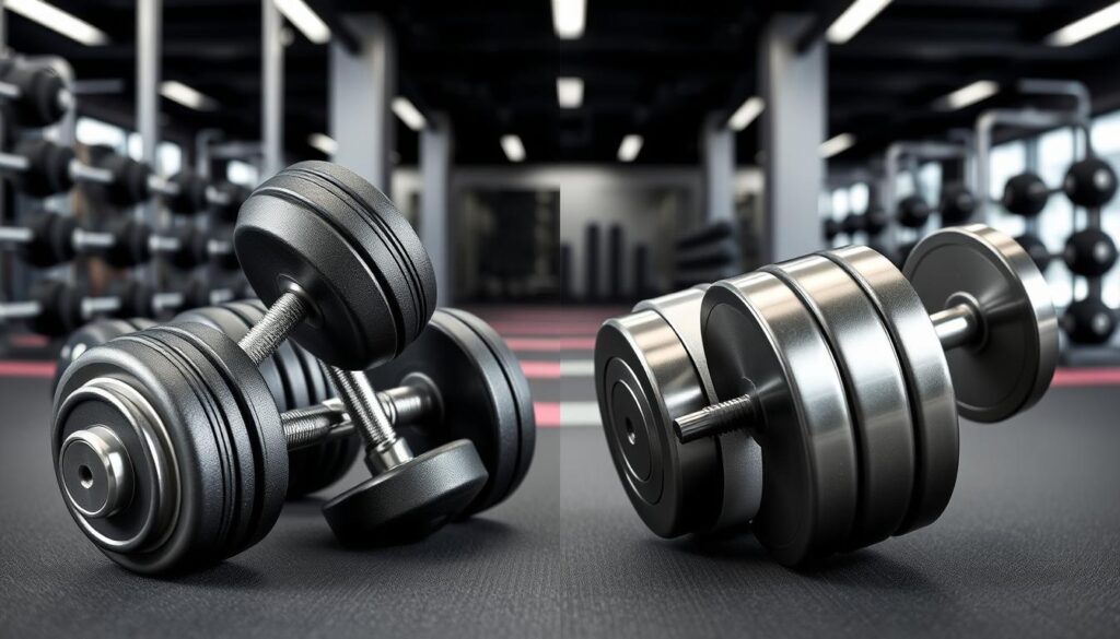 adjustable dumbbells vs fixed dumbbells