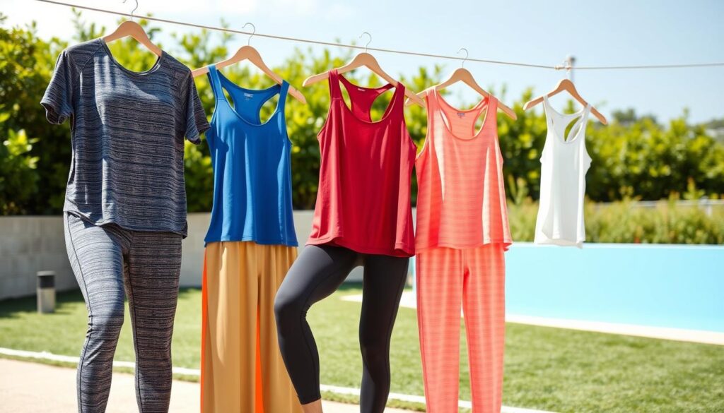 breathable workout clothes