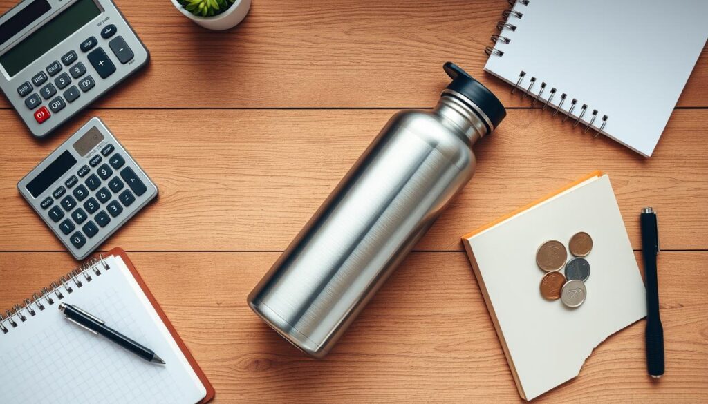 cost of stainless steel water bottles