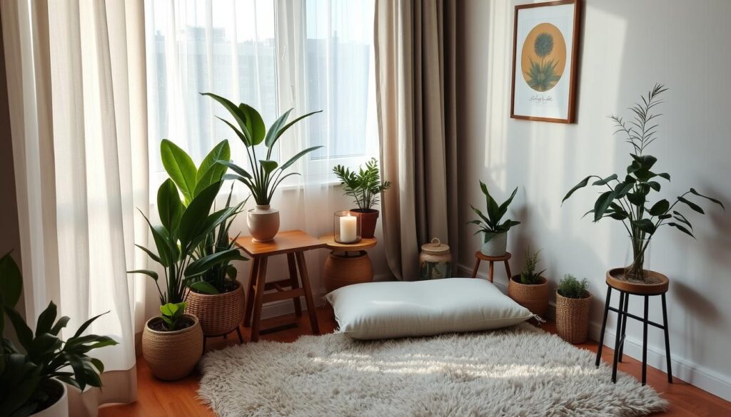 mindfulness area at home