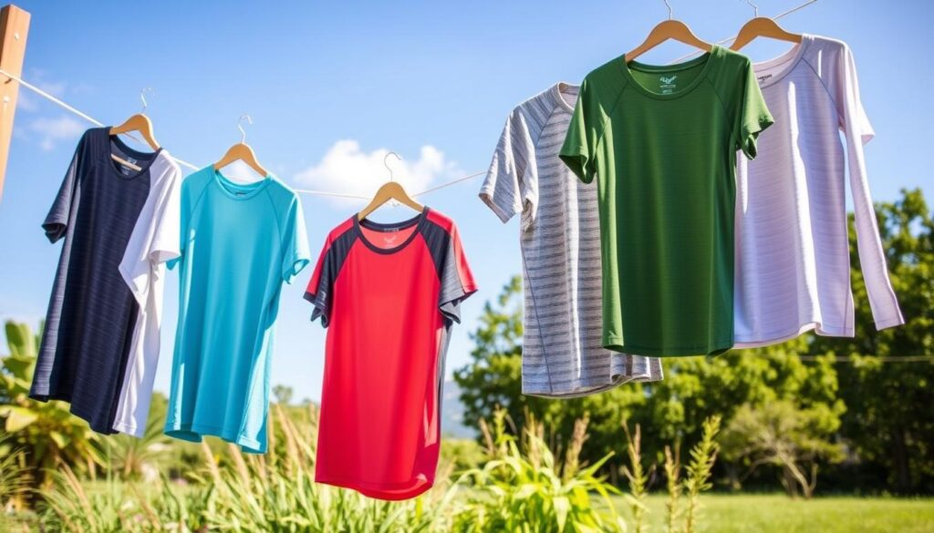 moisture control exercise shirts