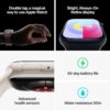 Apple Watch Series 9 [GPS + Cellular 41mm] Midnight Aluminum Case with Midnight Sport Band S/M (Renewed)