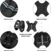 APEXUP Weighted Vest Men 5lbs/10lbs/15lbs/20lbs/25lbs/30lbs Weights with Reflective Stripe, Weighted vest for Women Workout Equipment for Strength Training Running