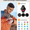 Smartwatch with Built-in GPS, Featuring Bluetooth Calling - Two in One Package