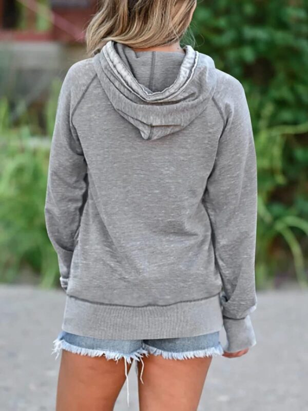 Hongqizo Womens Be Kind Hooded Sweatshirt Long Sleeve Pocket Sweatshirt Hoodies