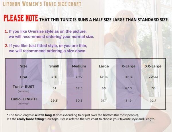 LIYOHON Oversized T Shirts for Women Tunic Tops to Wear with Leggings Long Sleeve Fall Sweaters Dressy Tops