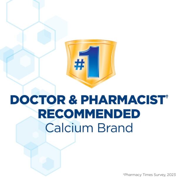 Citracal Maximum Plus, 650 mg Calcium Citrate, easily absorbed and highly soluble with 25 mcg (1000 IU) Vitamin D3, Bone Health Support, Calcium Supplement for Ages 12+, 120 Count