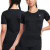 NELEUS Women's 3 Pack Compression Workout Athletic Shirt