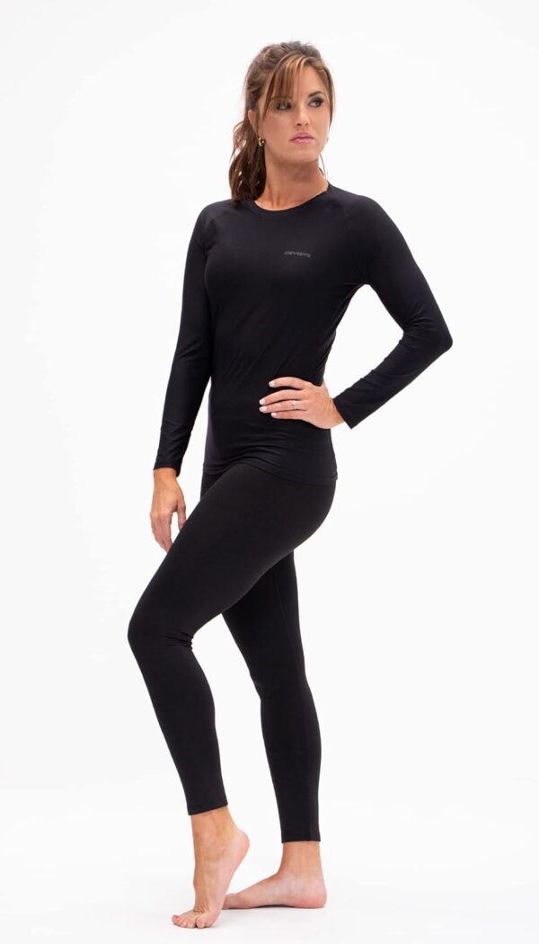 DEVOPS 3 Pack Women's Compression Shirt Dry Fit Long Sleeve Running Athletic T-Shirt Workout Tops