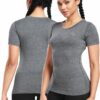 NELEUS Women's 3 Pack Compression Workout Athletic Shirt
