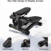 1739612677_61i-FPWkRDL._AC_SL1500_.jpg Steppers for Exercise at Home, Mini Stair Stepper with Resistance Bands Workout Equipment Up to 300LBS Loading Capacity, Hydraulic Fitness Stepper with LCD Monitor