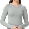 CADMUS Quick-Drying Running Long Sleeve Shirt for Women Workout Shirts
