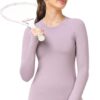 CADMUS Quick-Drying Running Long Sleeve Shirt for Women Workout Shirts