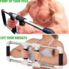 Push Down Bar Machine - Chest Expander at Home Workout Equipment, Arm Exerciser - Portable Spring Resistance Exercise Gym Kit for Home, Travel or Outdoors