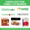 FITWISE - High Protein Diet Fruit Drink - 15g Protein - Low Calorie - Low Carb - Low Sugar - Fat Free, Ideal Protein Compatible, 7 Servings Per Box (Pineapple)