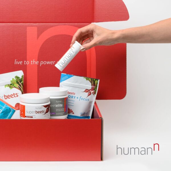 humanN SuperBeets Beet Root Powder - Non-GMO Beetroot Superfood - Nitric Oxide Supplement for Heart Health, Circulation & Blood Pressure Support - Black Cherry, 30 Servings