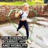Gorilla Bow Original Portable Home Gym Resistance Bands and Bar System for Travel, Fitness, Weightlifting and Exercise Kit, Full Body Workout Equipment Set