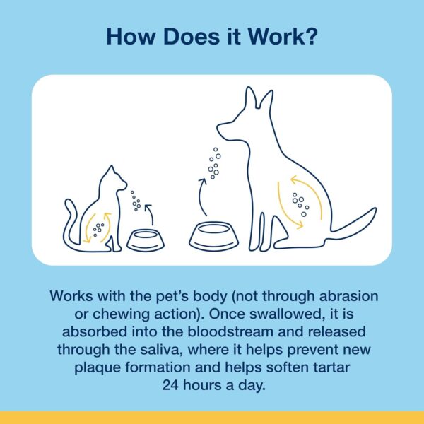 ProDen PlaqueOff Powder for Cats - Plaque & Tartar Reducer, Breath Freshener, Feline Oral Care - 40g