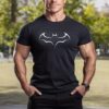 ReedCA Bat - Mens Bodybuilding T-Shirt - Gym Training Top Fashion Workout Shirts Hipster Shirt Fitness
