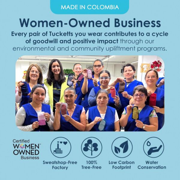 Tucketts Ballerina Ballet Socks for Women, NonSlip Toeless Pilates Grip Socks for Barre & Barefoot Workouts, Size 5-9, 1 Pair