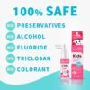 LAB52 Kids Oral Spray, Toddler Toothpaste Helper for Cavity Repair and Fresh Breath, Children Anticavity with Fluoride Free for Newborn to Preschoolers, Xylitol Strawberry Flavor