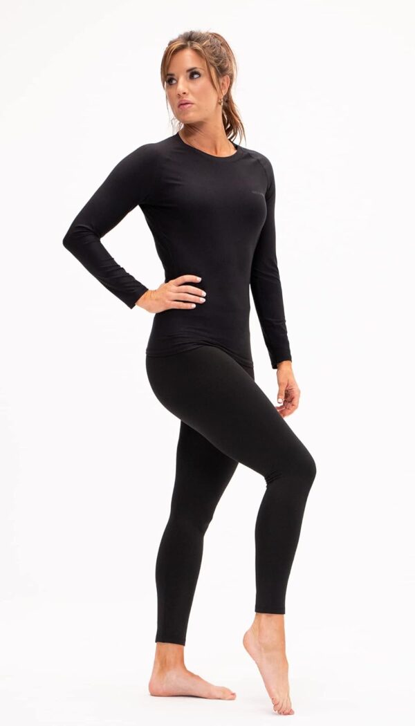 DEVOPS 3 Pack Women's Compression Shirt Dry Fit Long Sleeve Running Athletic T-Shirt Workout Tops