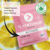 Flat Tummy Detox Tea (2 Week Program) – 2-Step Detox Tea to Boost Energy & Reduce Bloating* - All Natural Detox Cleanse w/ Green Tea, Lemon Balm, Dandelion, Fennel, & More - Digestion support