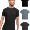 INTO THE AM Premium Workout Shirts for Men - Ultra-Lightweight Athletic Gym Tees S - 4XL