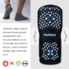 Hylaea Unisex Non Slip Socks with Grip for Yoga, Hospital, Pilates, Barre | Ankle, Cushioned