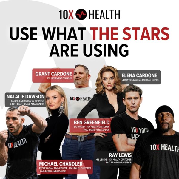 10X Health Berberine Supplement 500mg - Contains Dihydroberberine Supplement for Better Absorption - Supports Cardiovascular & Gut Health Supplements for Women & Men - 30 Capsules