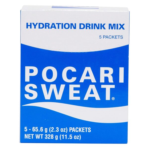 Pocari Sweat Powder - 20 Box Case, 5 Packets Per Box, 100 Packets Total, Now in the USA, Restore the Water and Electrolytes, Hydration That is Smarter Than Water, Japan's Favorite Hydration Drink