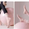 ULEEMARK Womens Pilates Non slip Yoga Socks Dance Gym Exercise Ankle Socks
