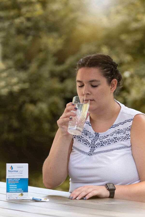 NormaLyte Oral Rehydration Salts- Pack of 6 (Pure) | Electrolyte Powder, Energy Supplements, Electrolytes Powder Packets, Potassium Supplement, Hydration Powder, No Preservatives, Vegan, Dehydration