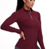 CADMUS Women's Long Sleeve Shirts for Workout Athletic Hiking Shirts Yoga