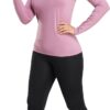 TELALEO 4 Pack Women's Compression Shirt Long Sleeve Performance Workout Baselayer Athletic Top Sports Gear