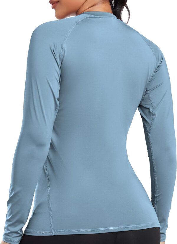 TELALEO 4 Pack Women's Compression Shirt Long Sleeve Performance Workout Baselayer Athletic Top Sports Gear