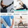 DIBAOLONG Pilates Socks with Grips for Women, Grip Socks Non Slip Yoga Socks for Barre Hospital Grippy Socks 4 Pairs