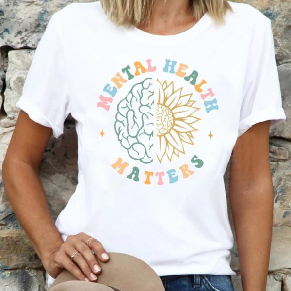 LBP Mental Health Awareness Shirt Women Mental Health Matters Tshirt