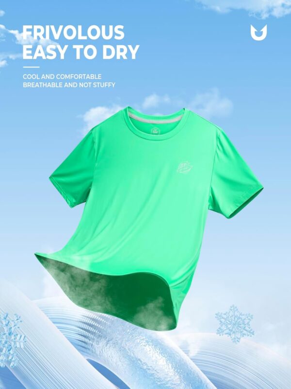 NORTHYARD Men's UPF 50+ Rash Guard T-Shirts Sun Protection UV Quick Dry Short Sleeve Shirts Lightweight Fishing Swim