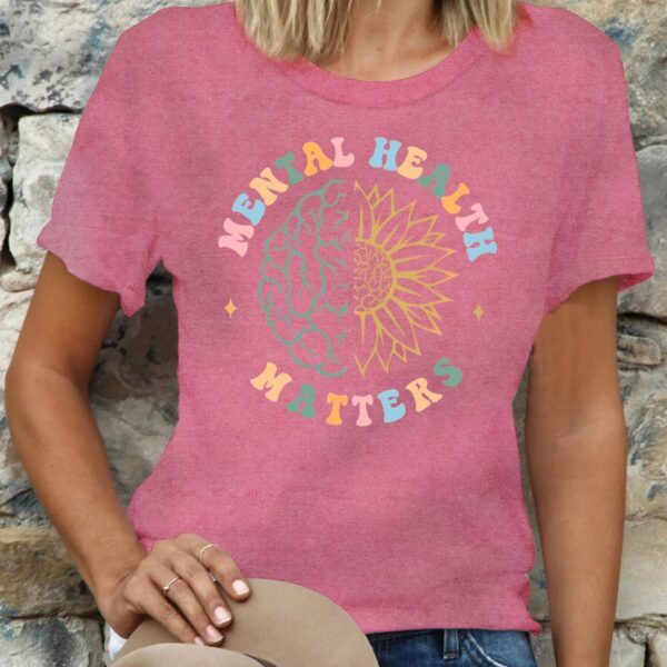 LBP Mental Health Awareness Shirt Women Mental Health Matters Tshirt