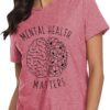 1740785872_71DtTUEYvLL._AC_SL1500_.jpg qdl Mental Health Matters Shirt Women Human Brain Illness Awareness Tshirts Therapist Psychologist Short Sleeve