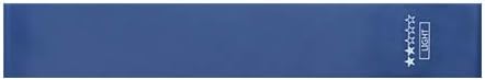 Yoga Resistance Rubber Bands Indoor Outdoor Fitness Equipment 0.35mm-1.1mm Pilates Sport Training Workout Exercise Bands(Blue)