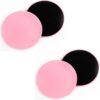4Pcs Dual Sided Gliding Discs Core Sliders Ultimate Core Ab Fitness Trainer. Leg Exercise Gear for Gym, Home, Yoga, Pilates | Strengthen Abdomen, Burn Fat, Improve Balance