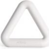 Fitness Pack of 4 Pilates Accessories: 1 Weights 2 Wristbands 2 Dumbbells 2 Dumbbells 2 Sliding Discs 1 Steel Elastic Band in White Silicone